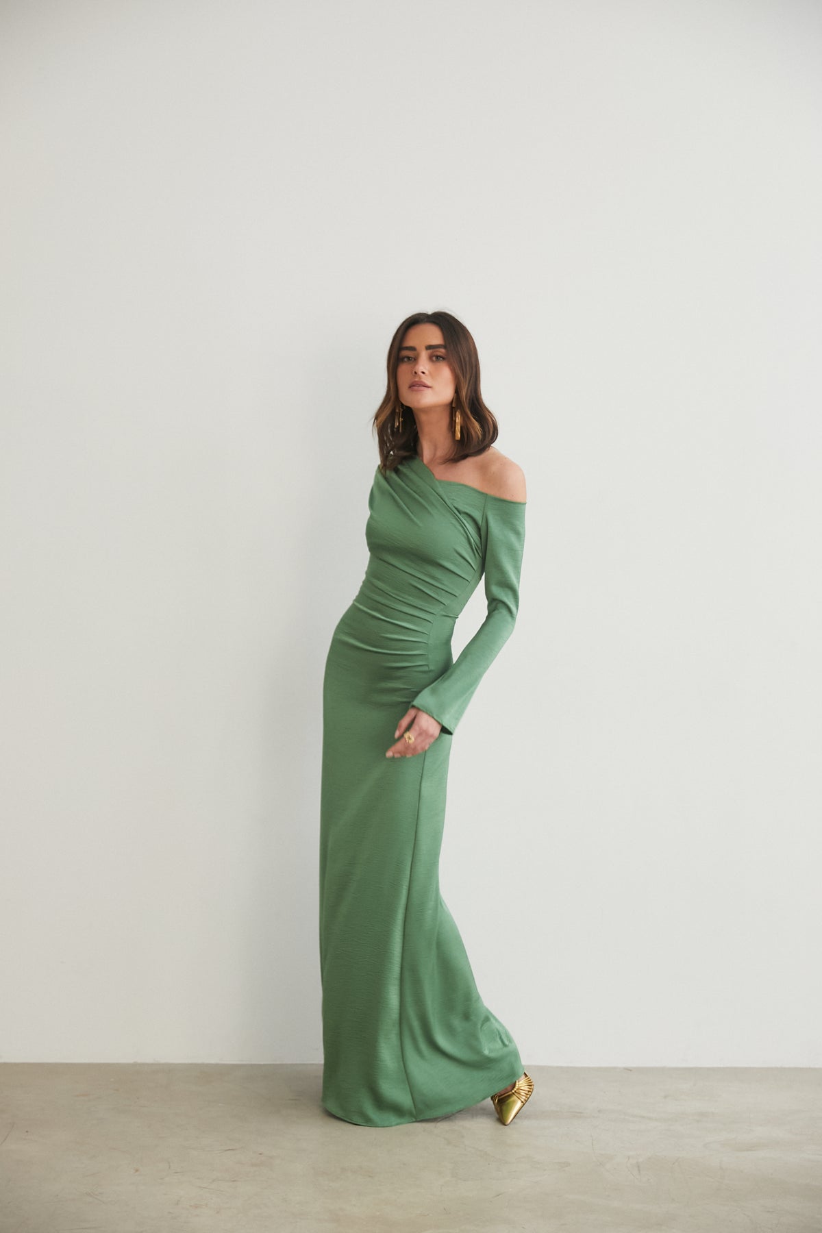 VESTIDO OLIVIA VERDE