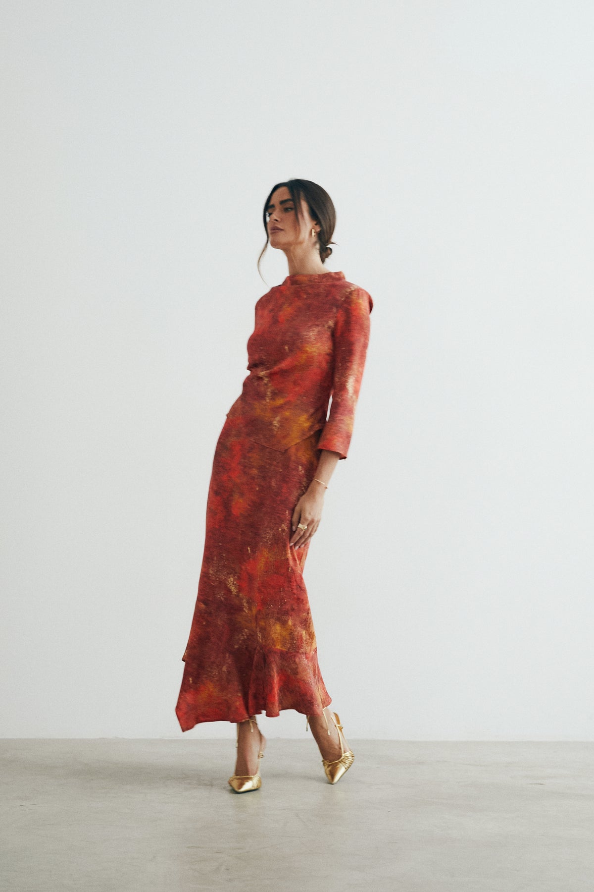 FALDA MARTA ESTAMPADA