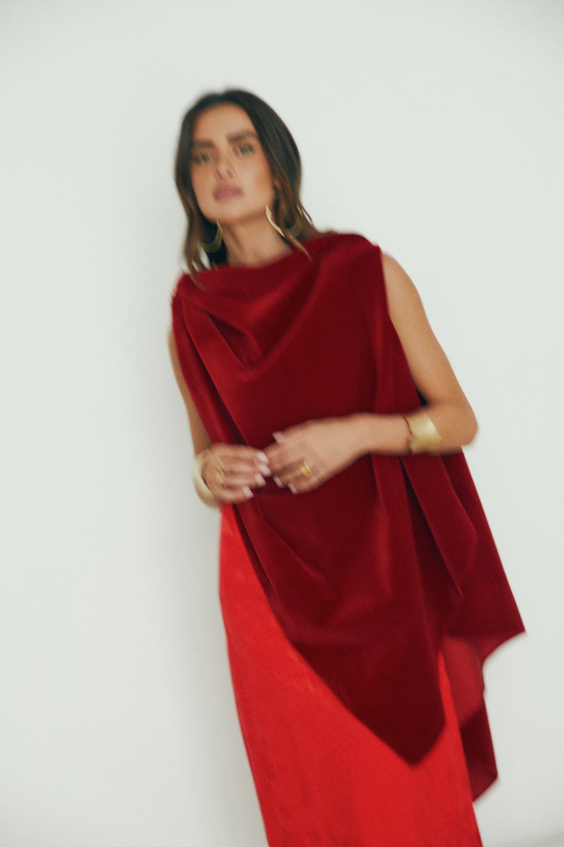CAPA TERCIOPELO ROJA