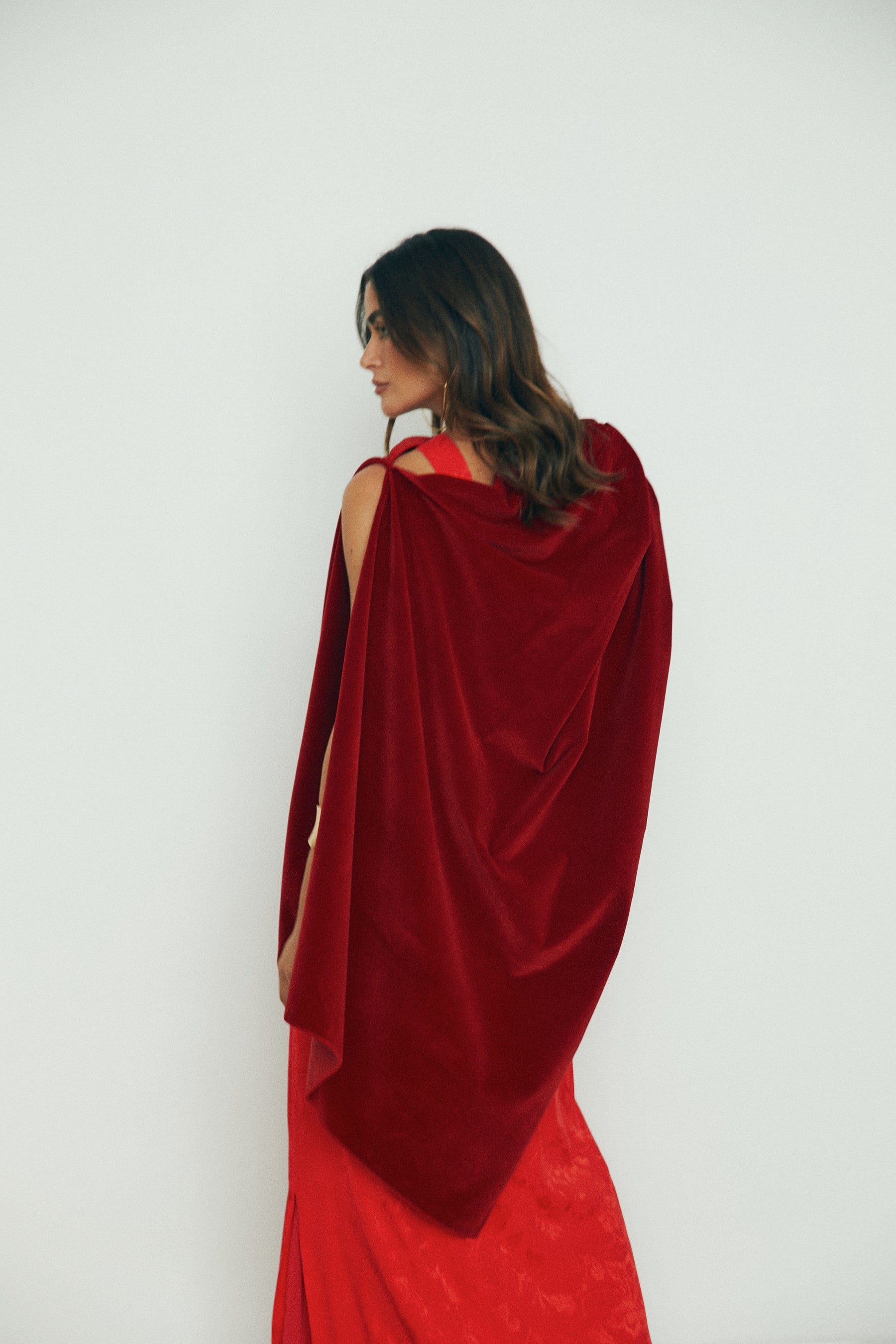 CAPA TERCIOPELO ROJA