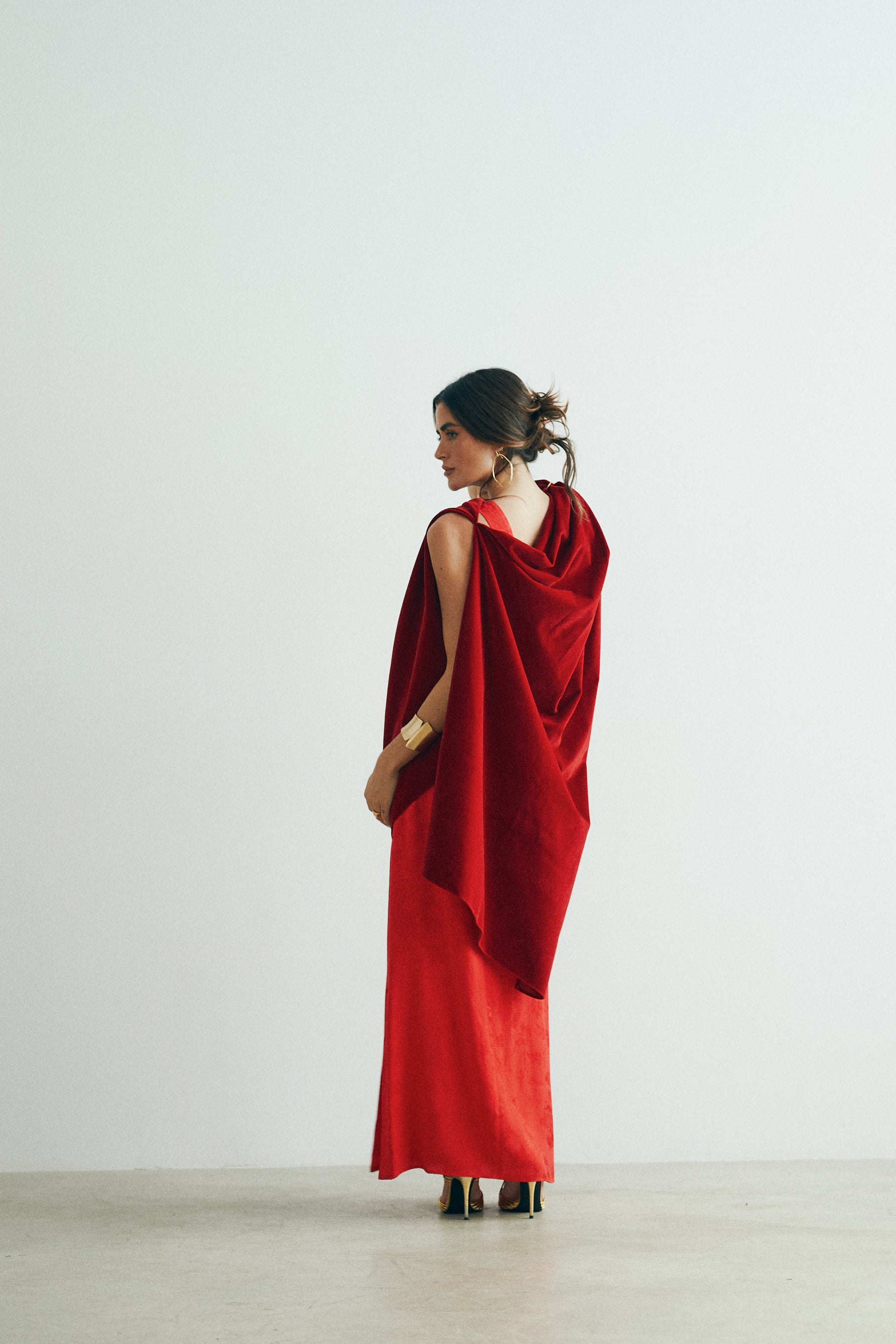 CAPA TERCIOPELO ROJA