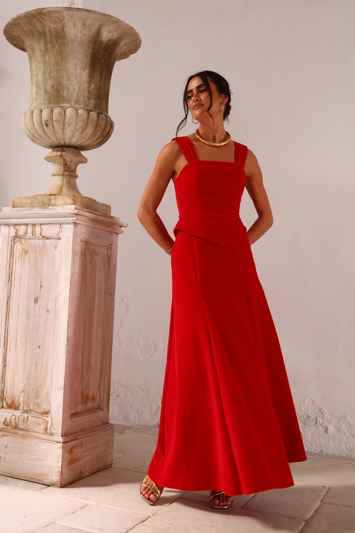 FALDA GALA, terciopelo