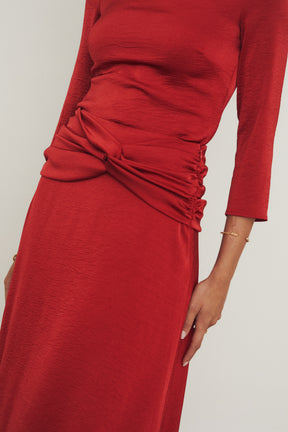 FALDA AIDA ROJA