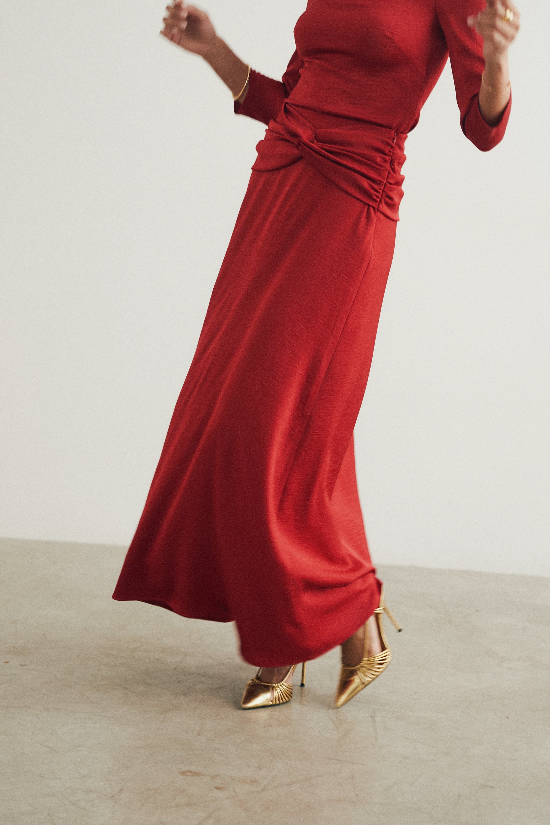 FALDA AIDA ROJA
