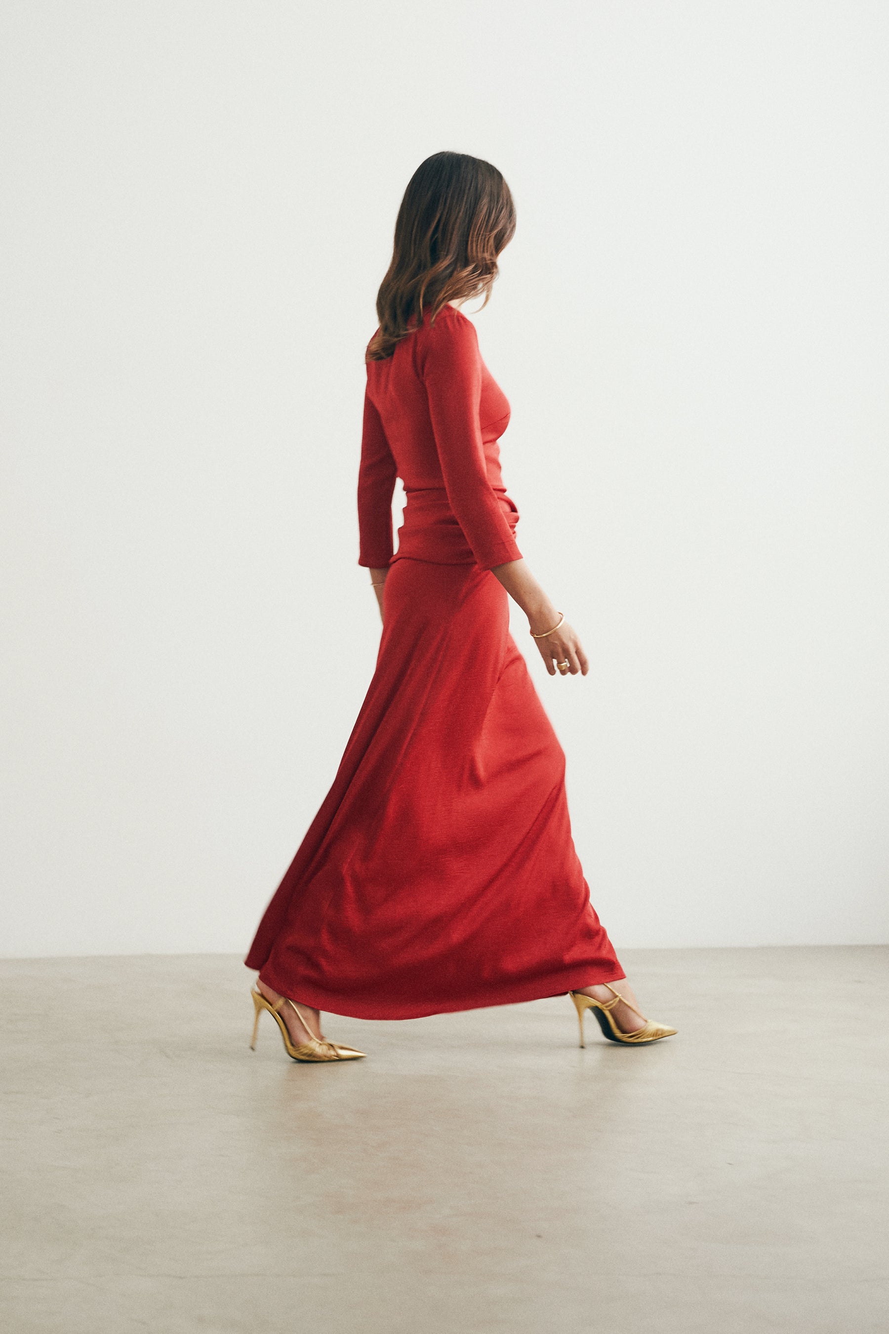 FALDA AIDA ROJA
