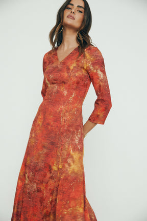 VESTIDO INÉS ESTAMPADO