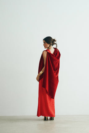 CAPA TERCIOPELO ROJA