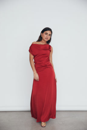 TOP AIDA SIN MANGAS ROJO