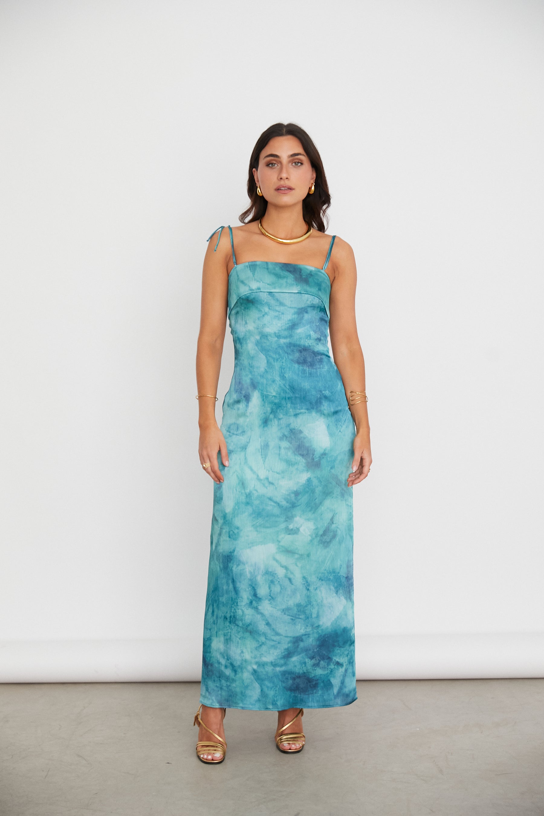 VESTIDO HELENA AQUA