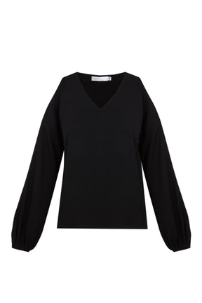 BLUSA AZABACHE NEGRO