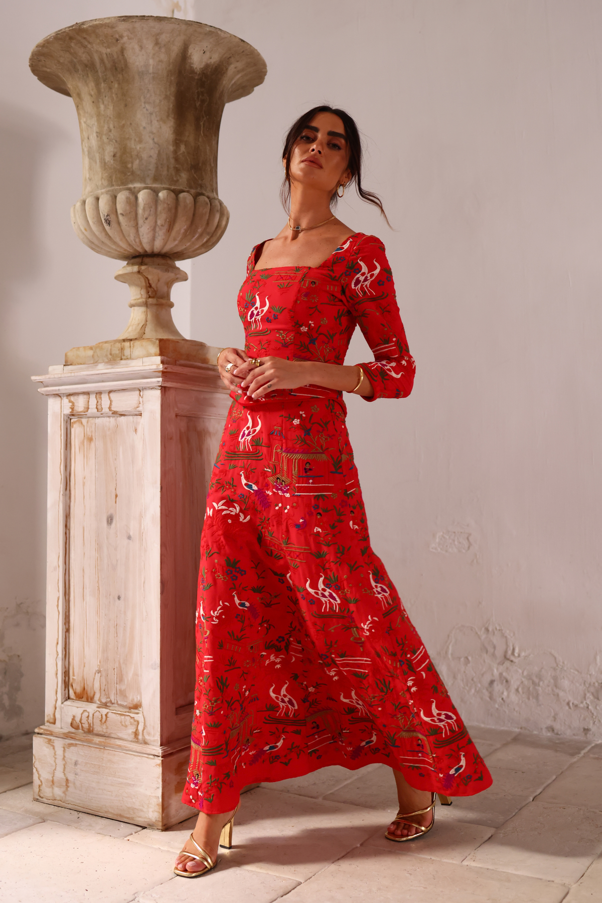 TOP PALOMA, bordado