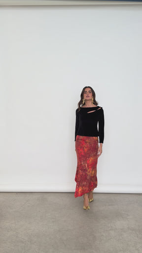 TOP DE TERCIOPELO IRIS